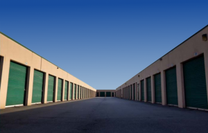 Roll-Up Doors in a Self Storage Facility