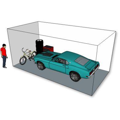 10x20 Self storage locker for car storage by Imperial Self Storage in Port Coquitlam